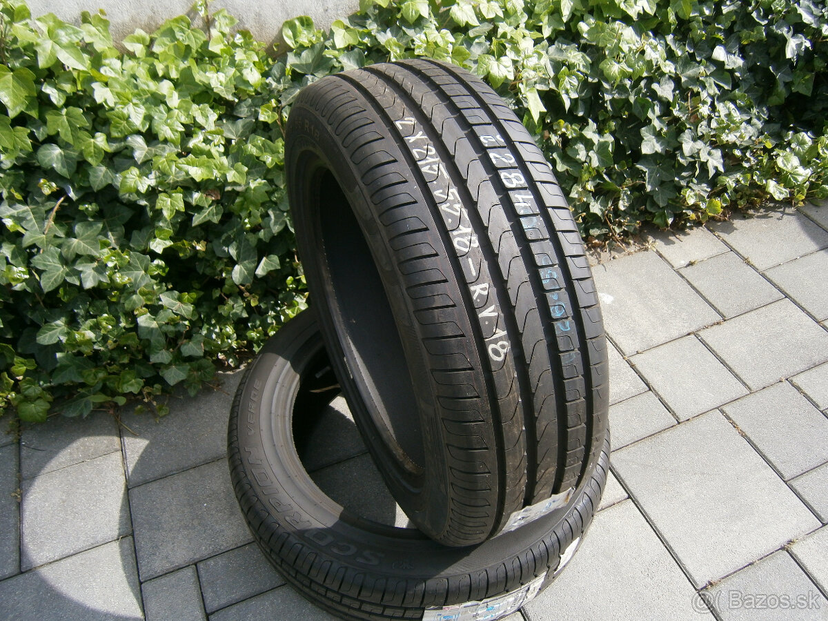 Predám 2x letné nové pneu Pirelli 215/55 R18 99VXL