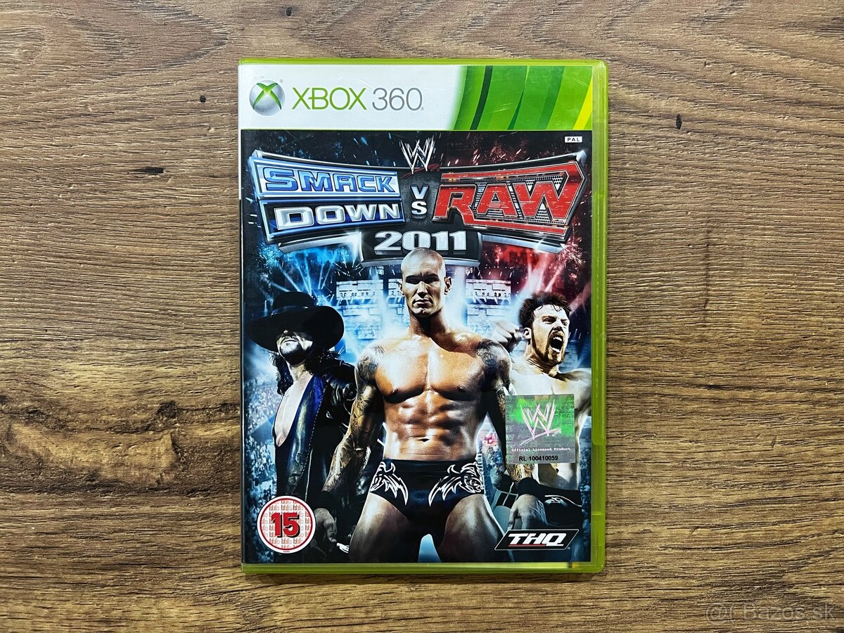 Hra na Xbox 360 - Smack Down vs Raw 2011