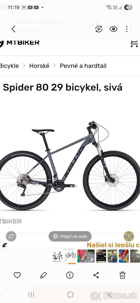 Kellys Spider 80