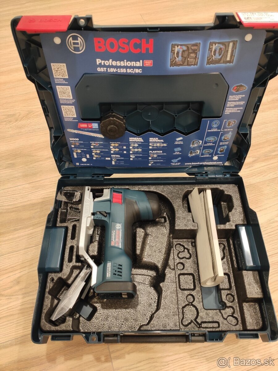 Priamočiara píla Bosch professional GST 18V-155 SC