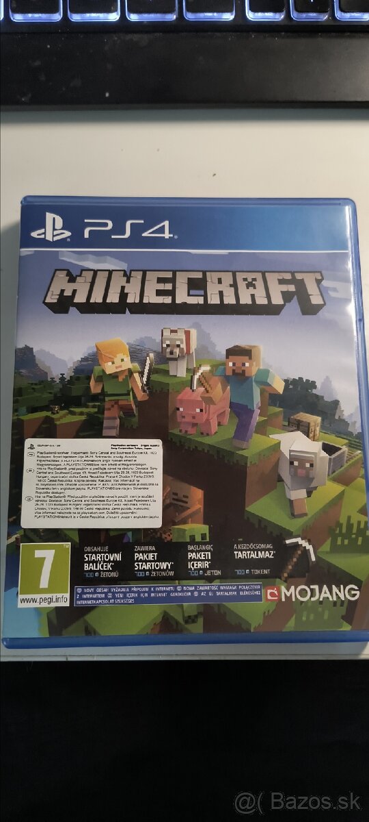 Hra Minecraft pre Playstation 4