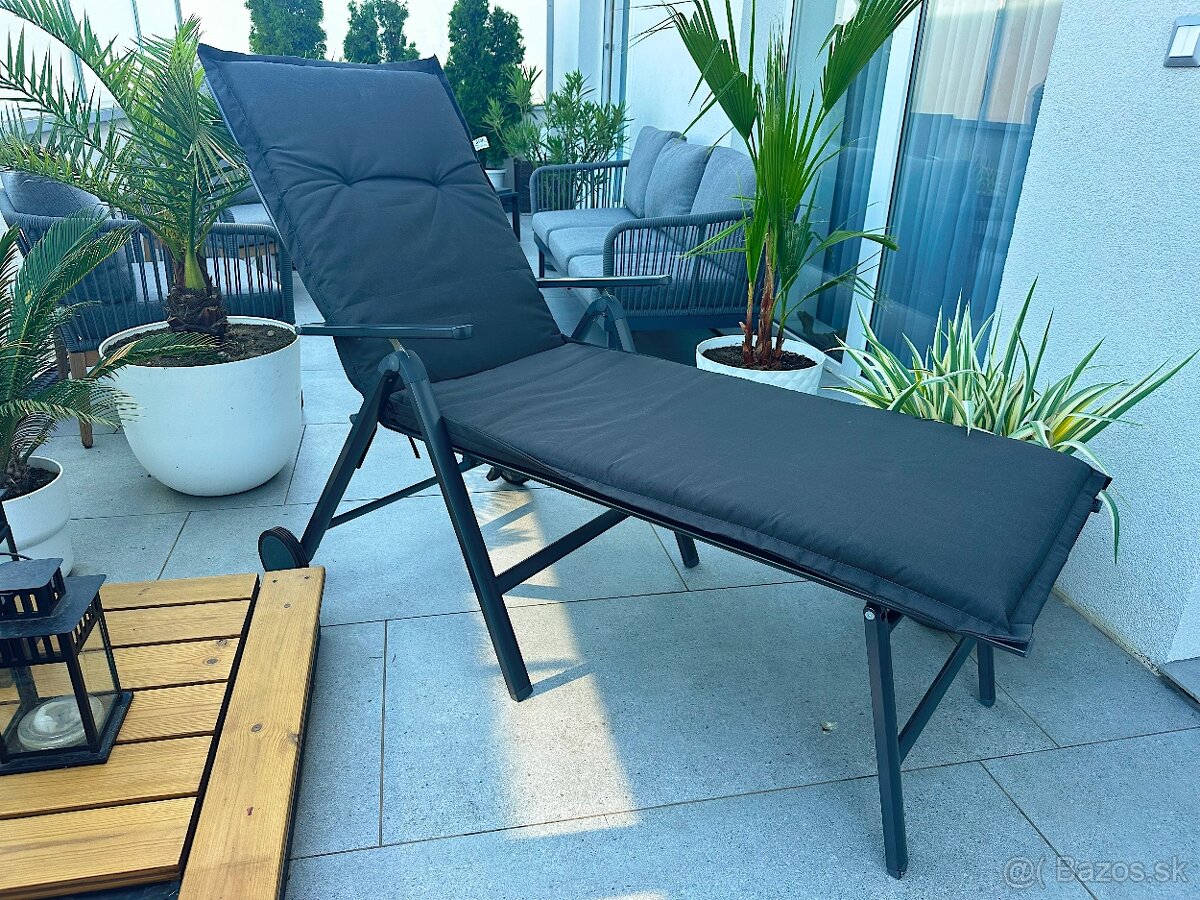 Predám nové luxusné polohovateľné lehátko, cenník 349€