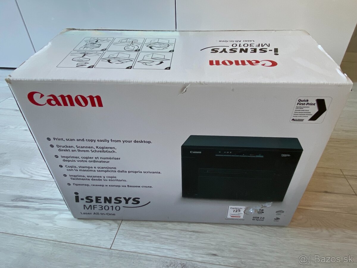 Multifunkcna laserova tlaciaren Canon i-Sensys MF3010