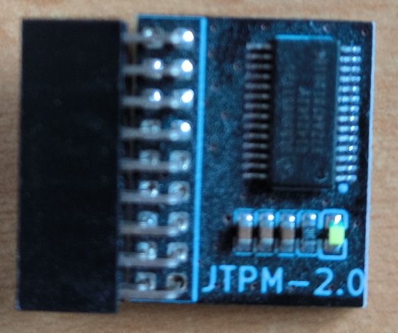 TPM 2.0 modul LPC 18 Pin (napr. ASRock)