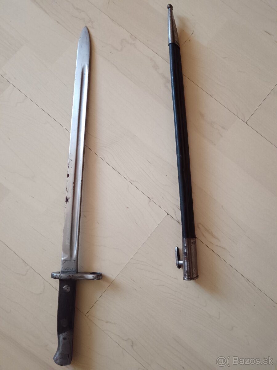 Mauser M1893 – Artilleria Nacional Toledo (dlhá čepeľ)
