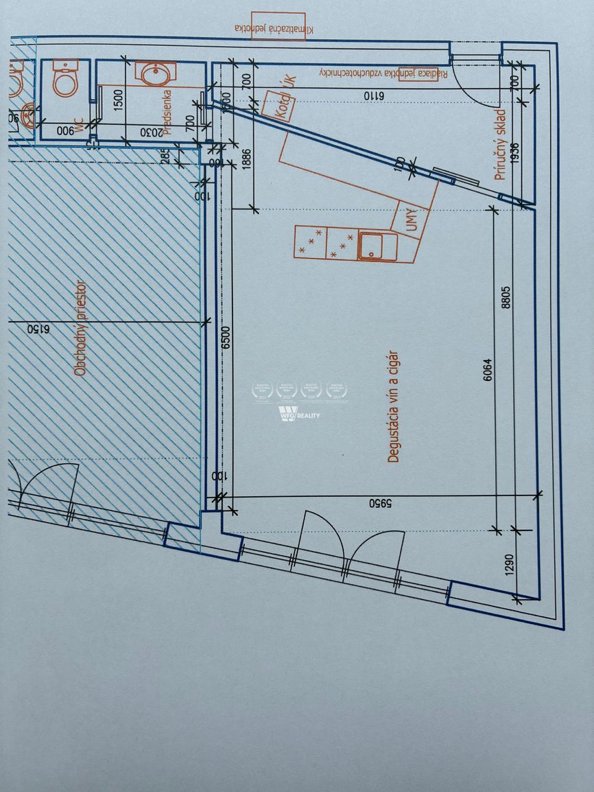 Na predaj: komerčné priestory v centre Pezinka