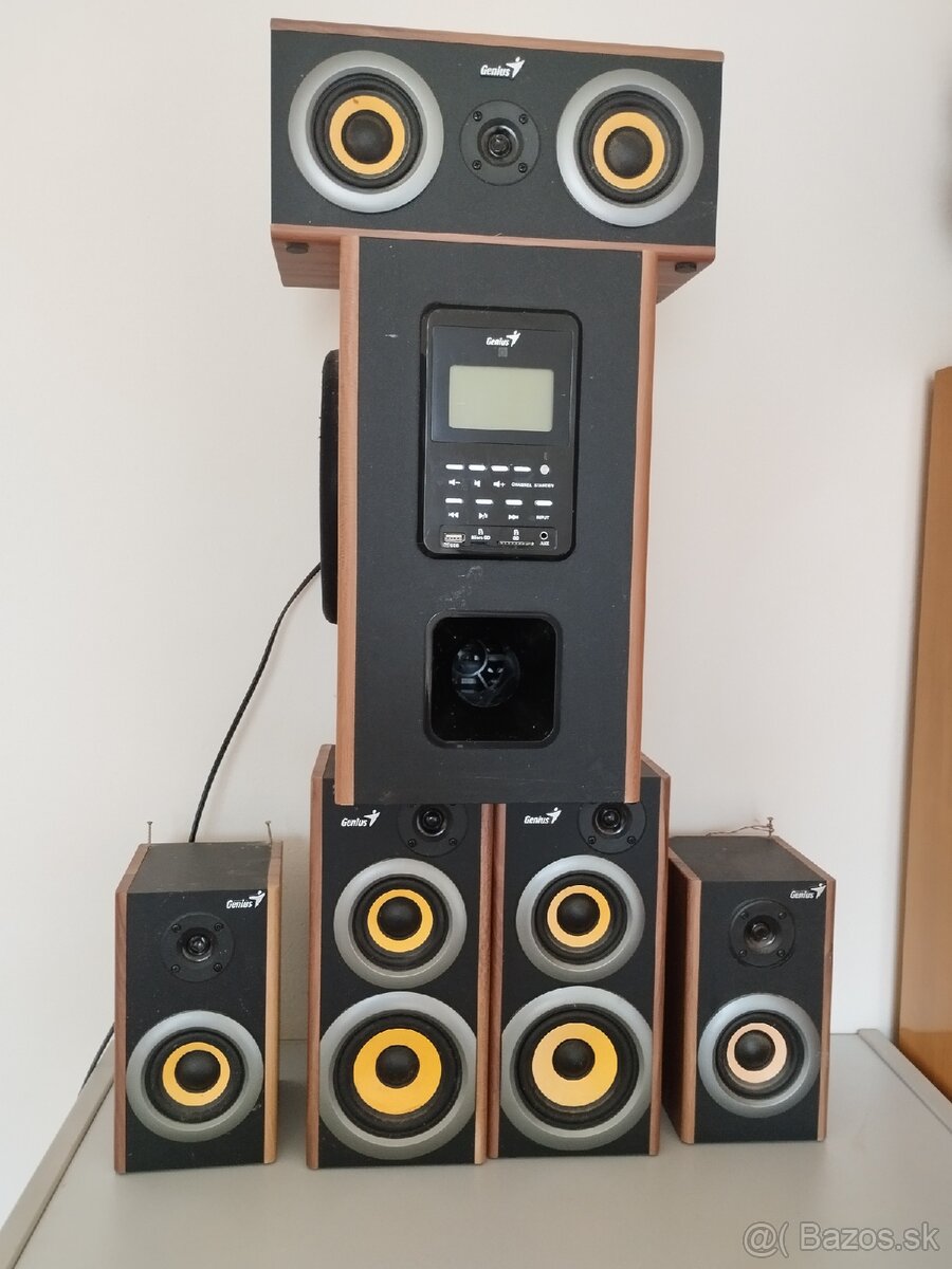 Predám reproduktory Génius HF 5 1 5200