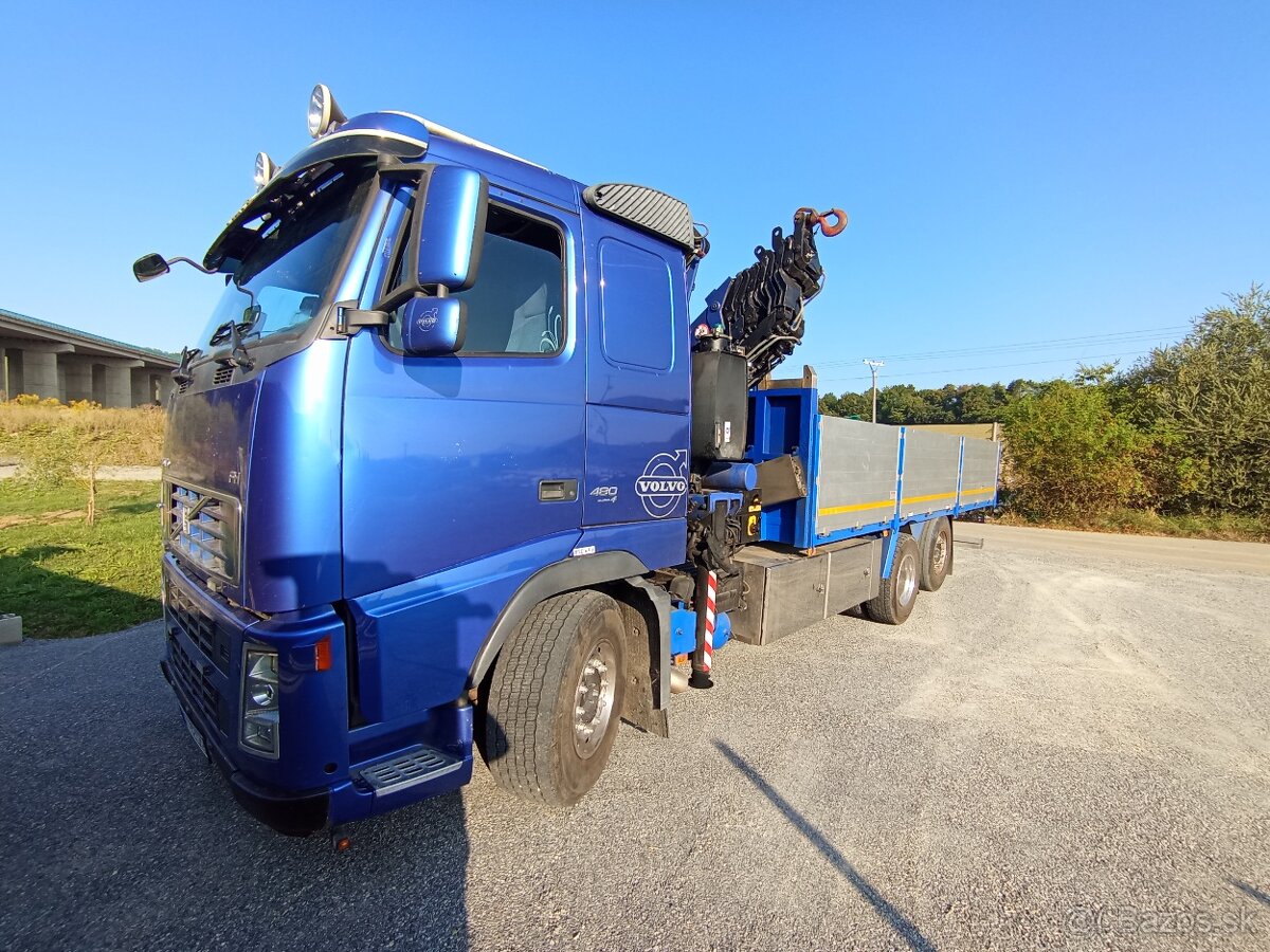 Volvo Fh12 480HP s hydraulickou rukou Effer 370 6x2