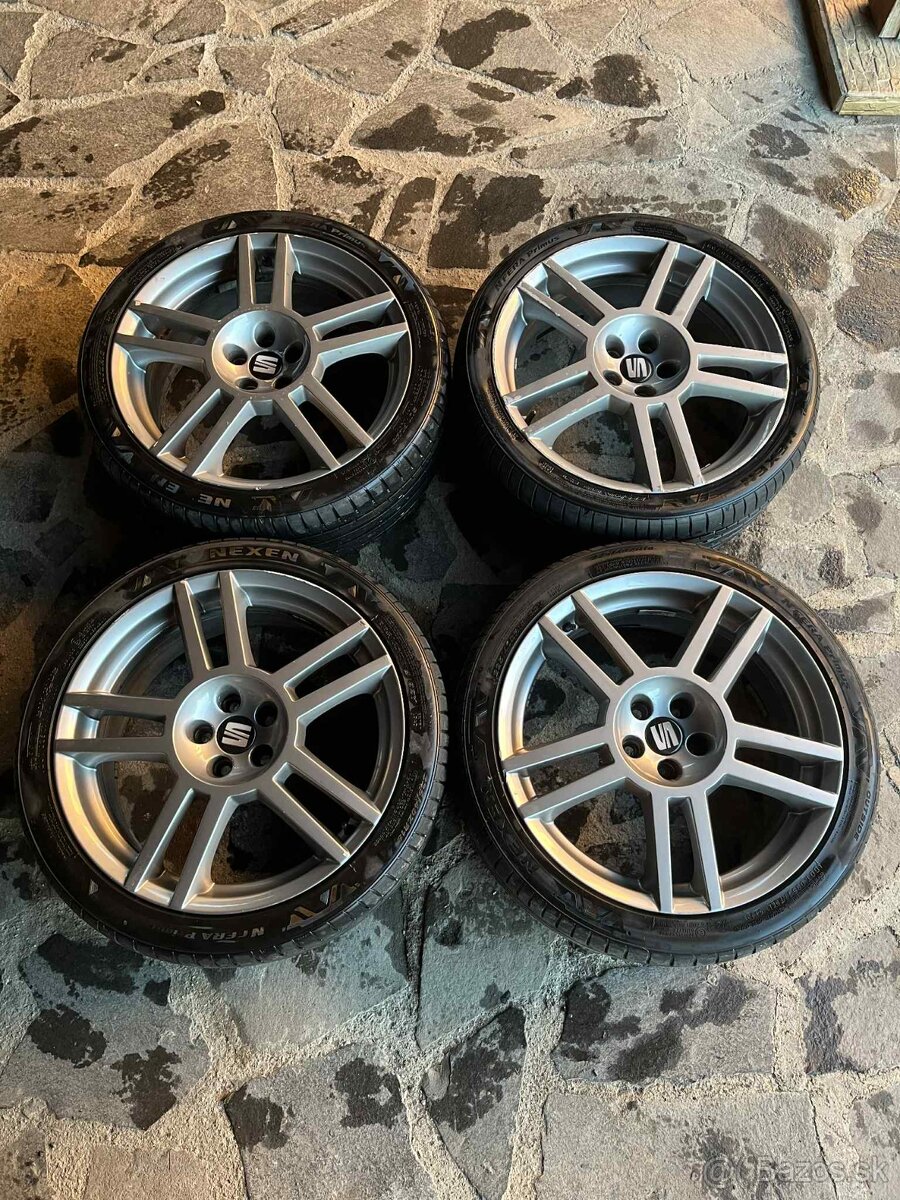 Elektróny Cupra R 5x100 R18 225/40 R18