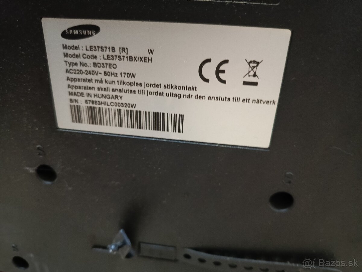 SAMSUNG LE37S71B , 37"