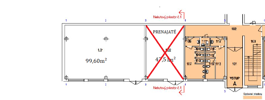 PRENÁJOM – SKLADOVÉ / DIELENSKÉ PRIESTORY NA PRÍZEMÍ