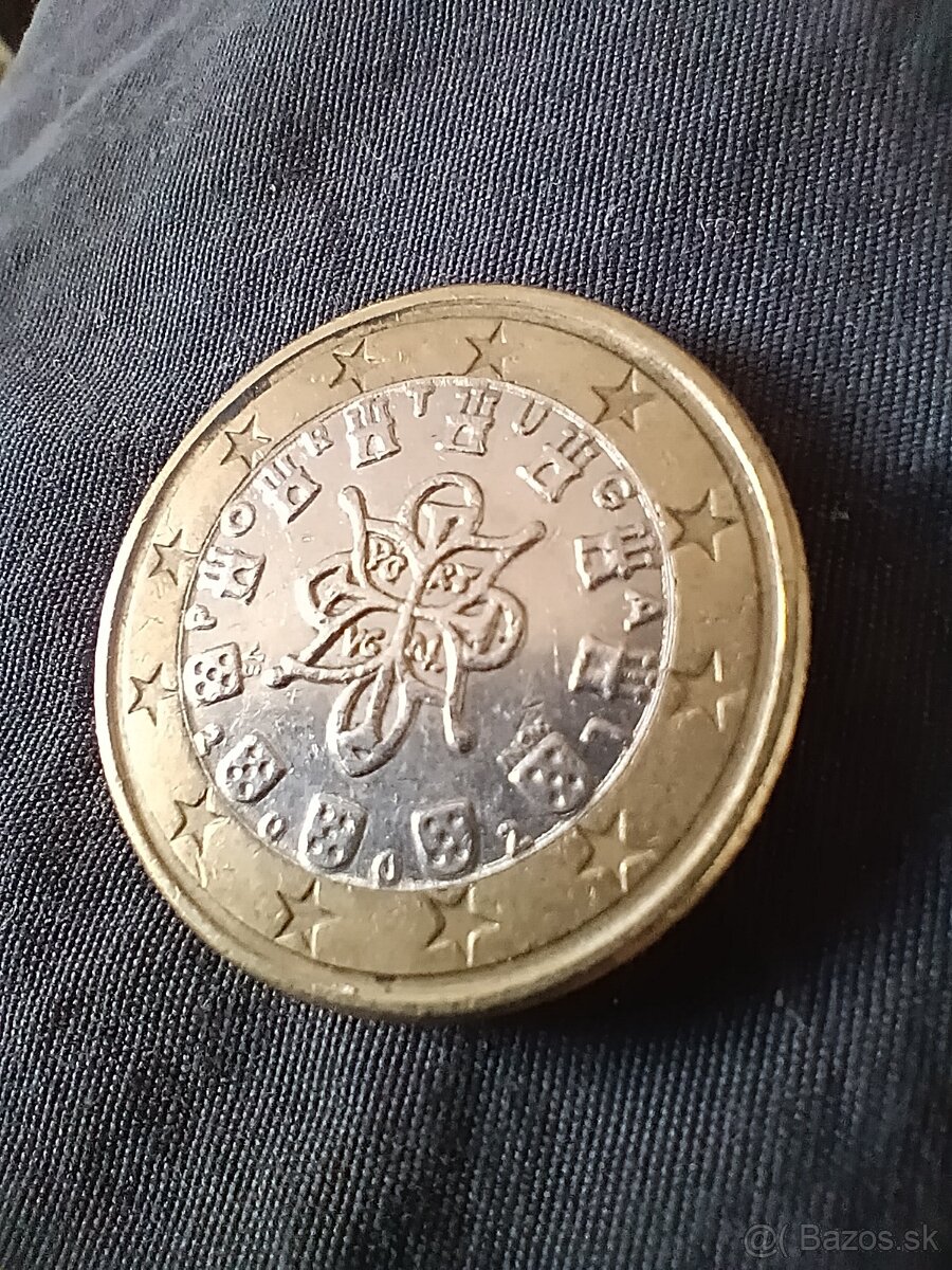 Portugal Coin 1€ Rare 2002