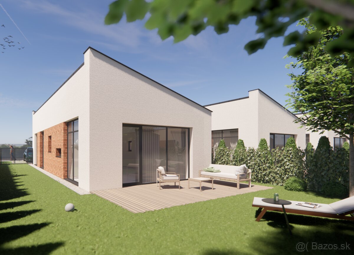 Dom namiesto bytu Bungalov Kompakt Family s pozemkom 303 m2