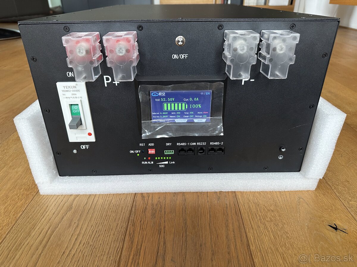 LifePo4 bateria 48V 16kW