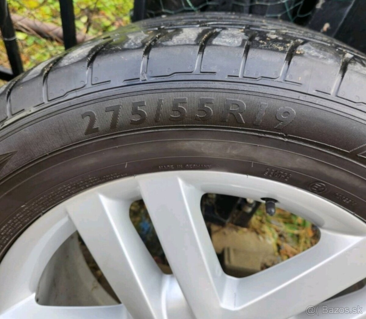 Letné pneumatiky 19 na elektronoch na mercedes