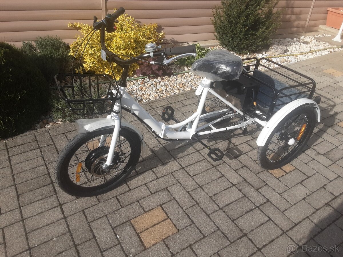 Nová elektrická trojkolka 500W motor