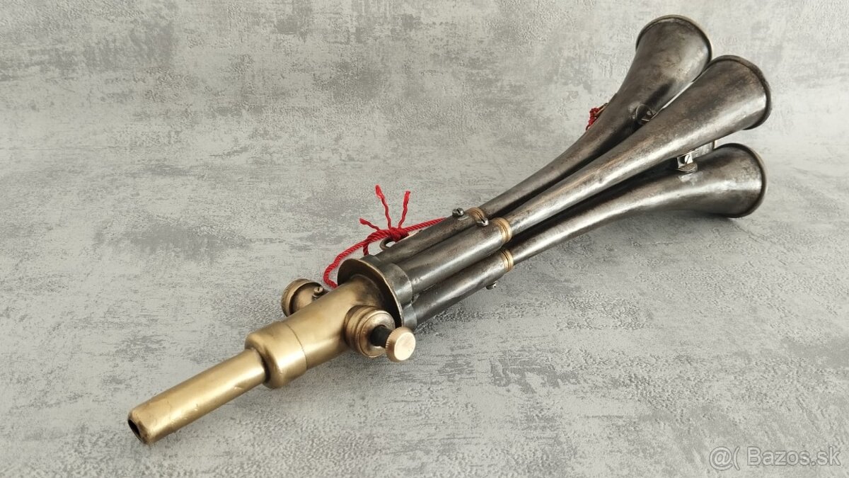 Stará trubka, značená, celková délka 43cm