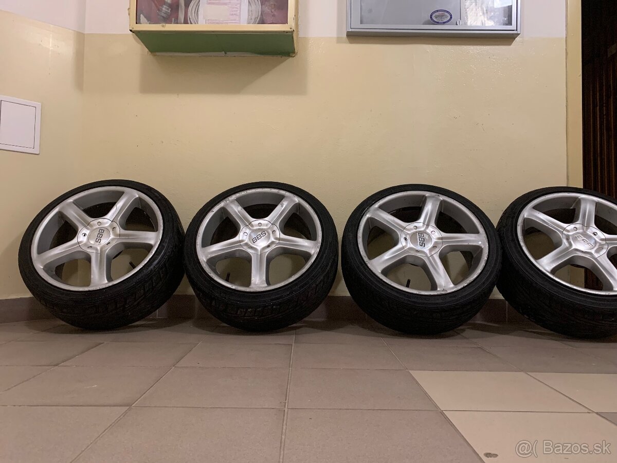 bbs 5x100 5x112 r17 letné pneu
