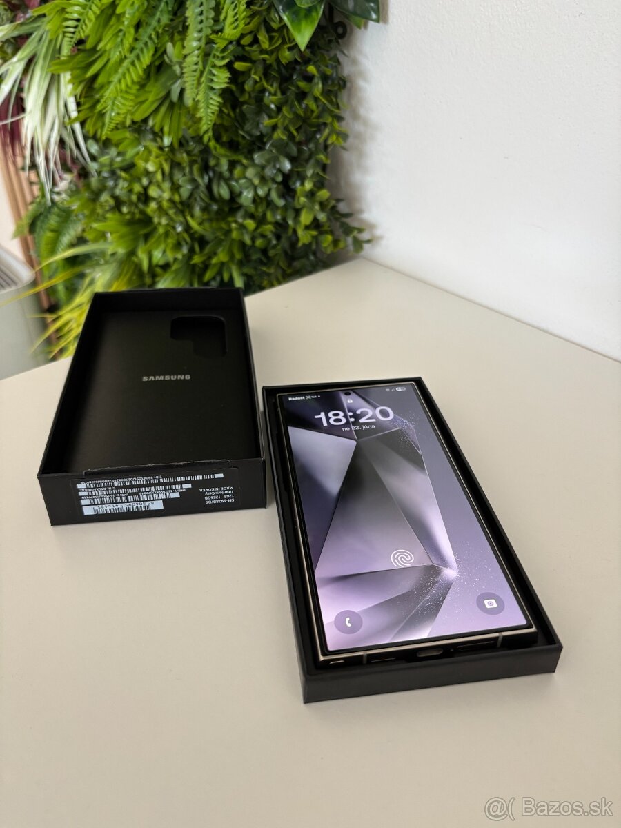 Predám Samsung S24 Ultra 256GB Titanium grey