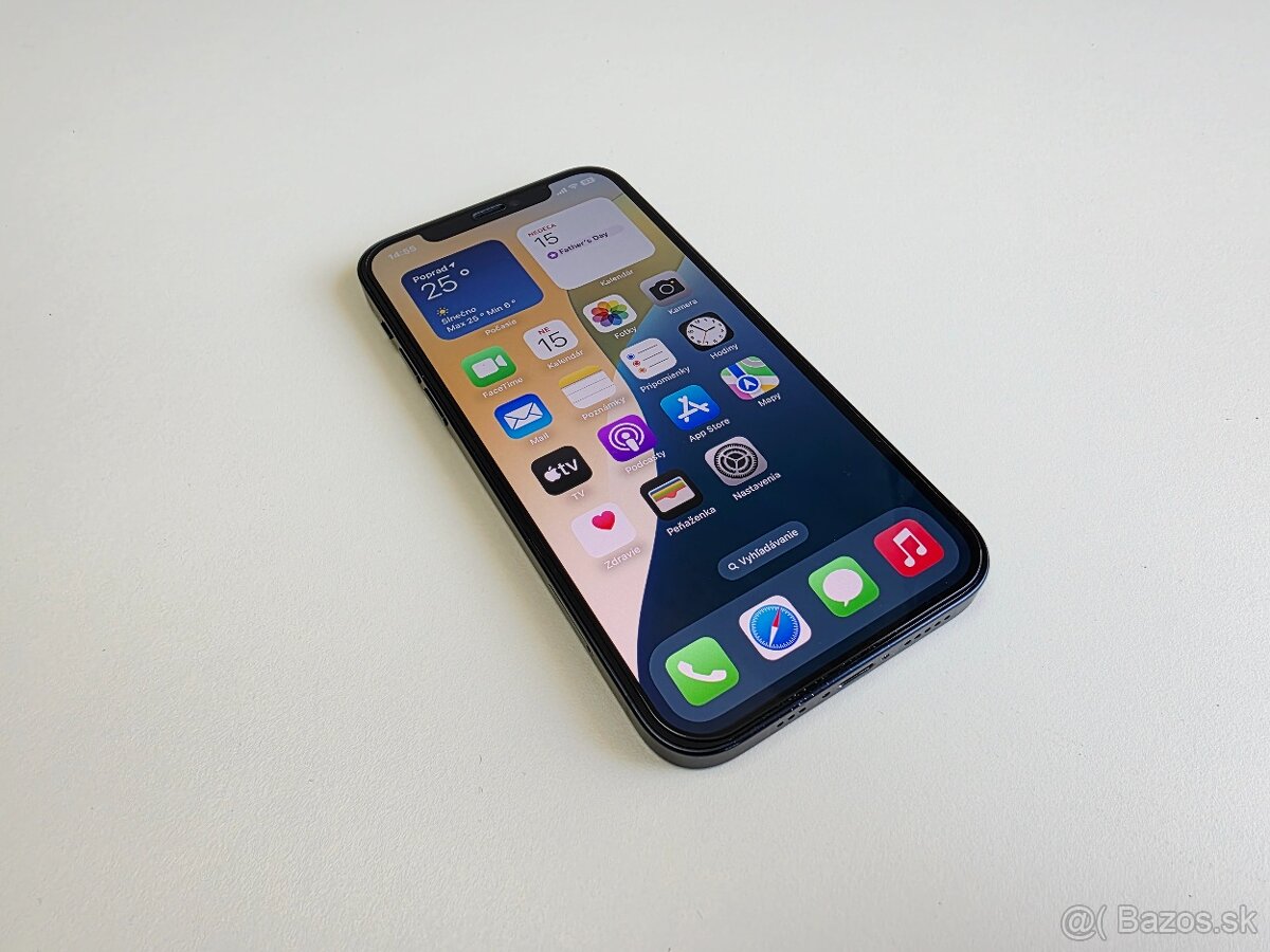 Apple iPhone 12 64GB Black,KAPACITA BATÉRIE 100%
