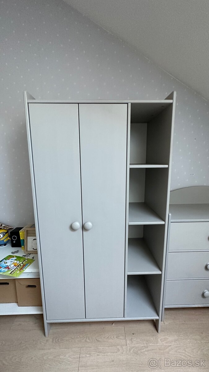 Detská izba Ikea Trogen - komoda, skrina, postel
