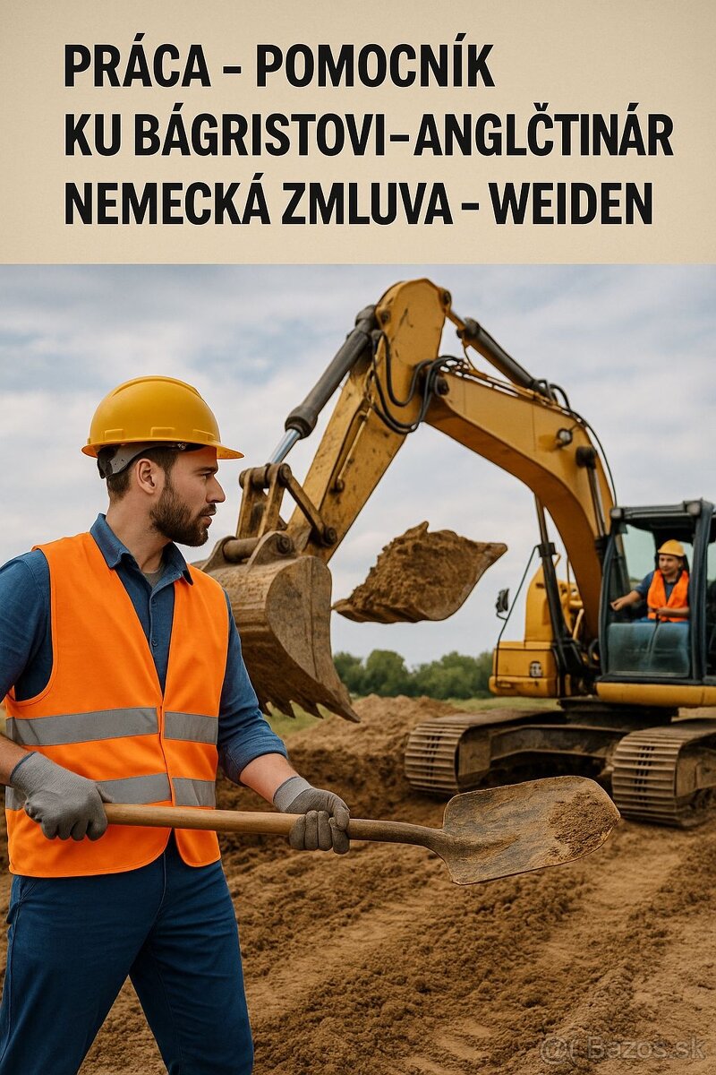 Práca Pomocník-Angličtinár/Nemčinar-Nemecká zmluva-Weiden