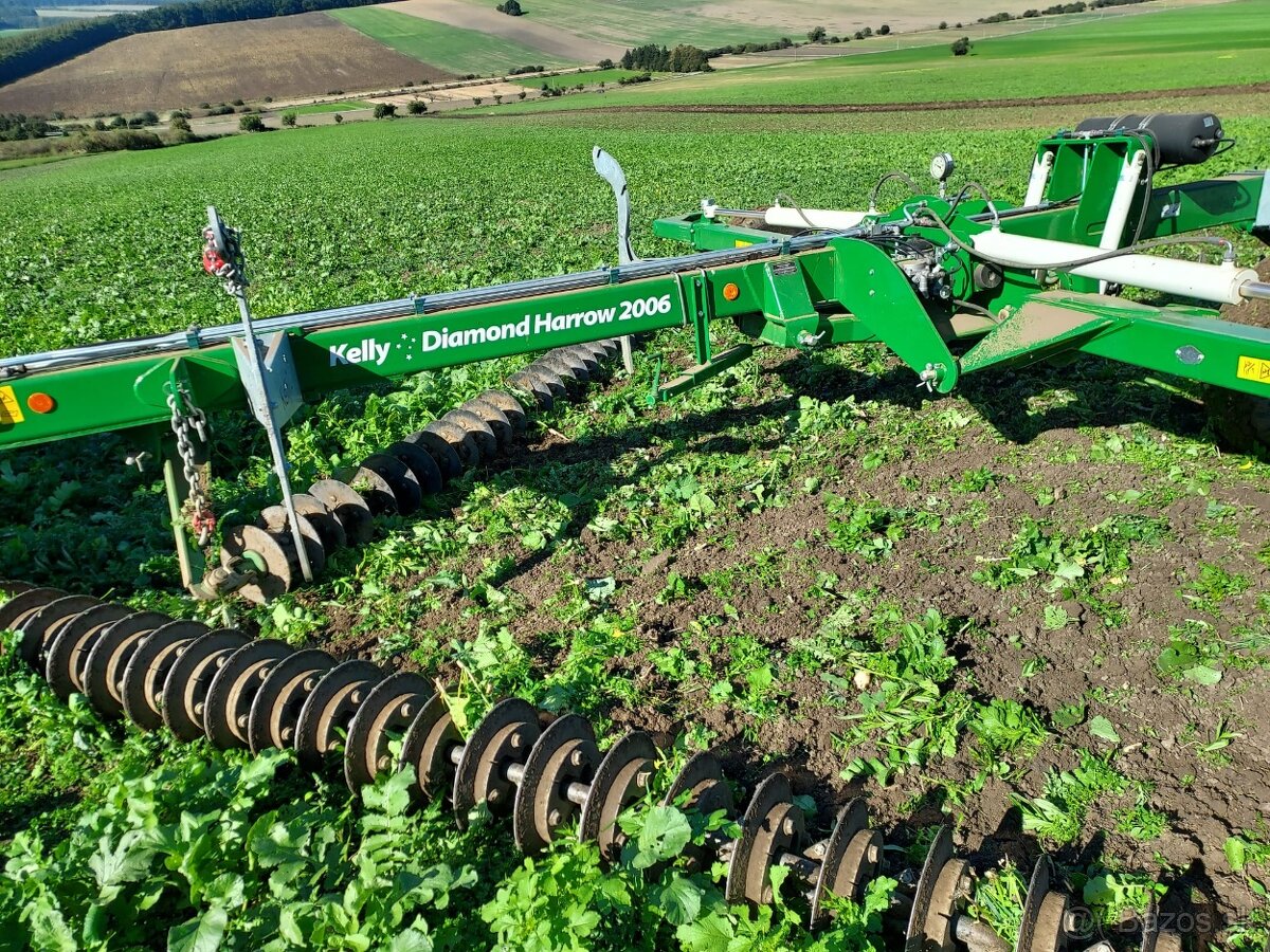 Predám diamantový podmietač - brány KELLY 6 m