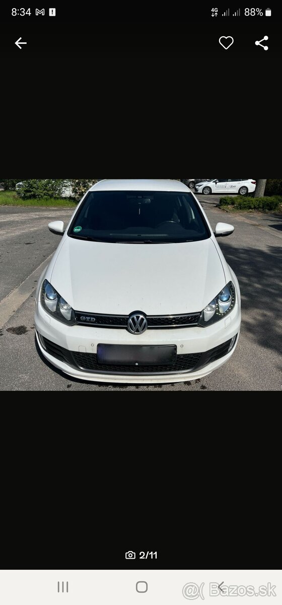 Vw golf 6 gtd