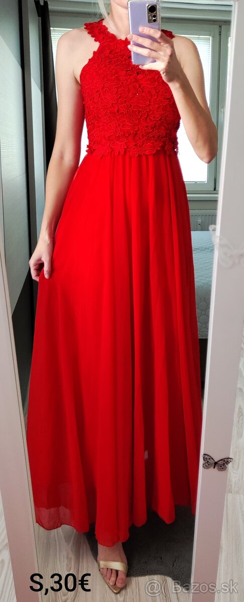 Nádherné spoločenské šaty