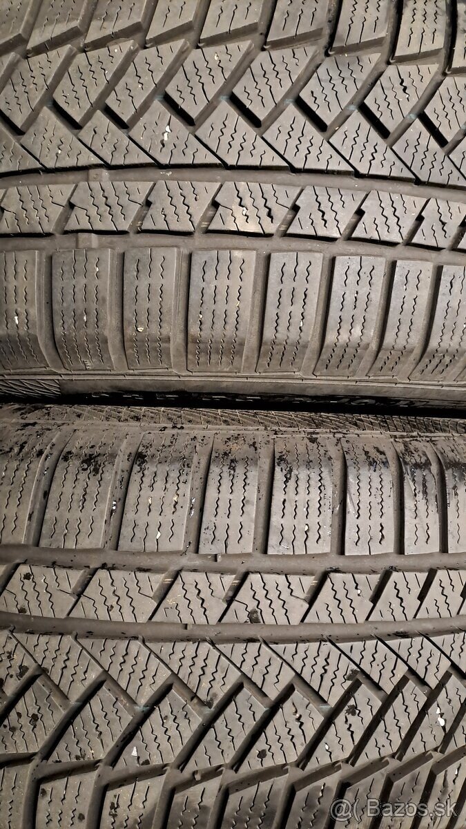 Predám 4ks jazdené zimné 205/60r16-92H Continental