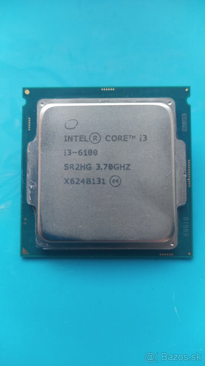 Intel Core i3-6100 2x3.7GHz Socket LGA1151