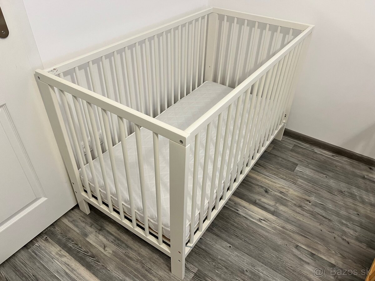 Detská postielka 120x60 cm