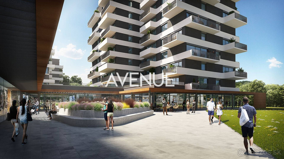 AVENUE I obchodný priestor 154,02m2, v projekte Pekná vyhlia