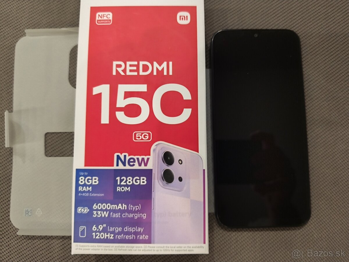Xiaomi Redmi 15C 5G 128GB black