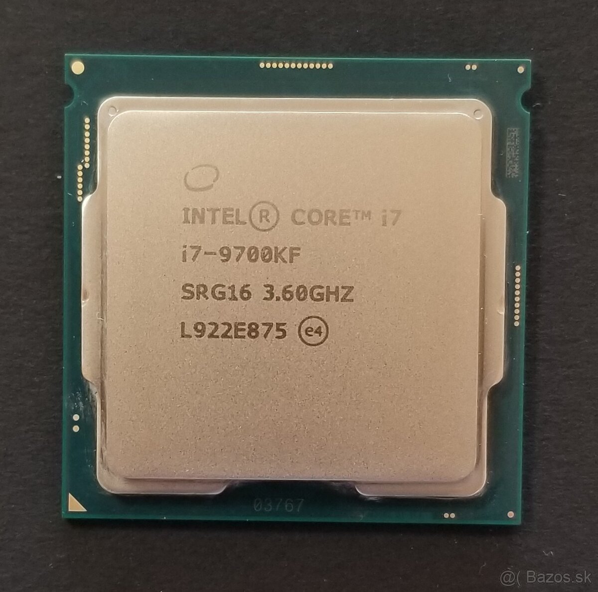 Procesor Intel Core i7-9700KF FCLGA1151 Coffee Lake CPU