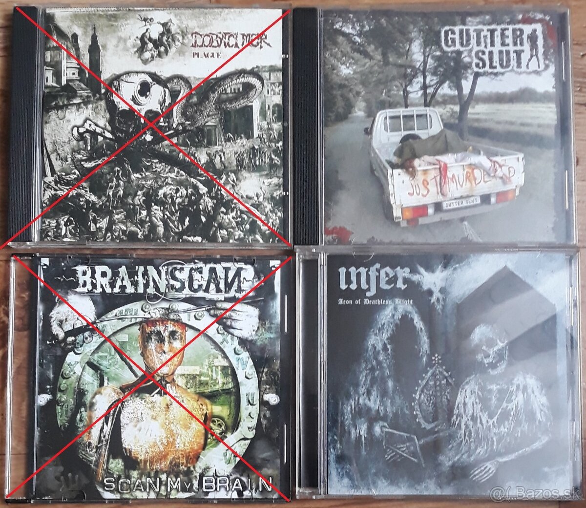 Predaj CD - Death/Black/Grind/Thrash