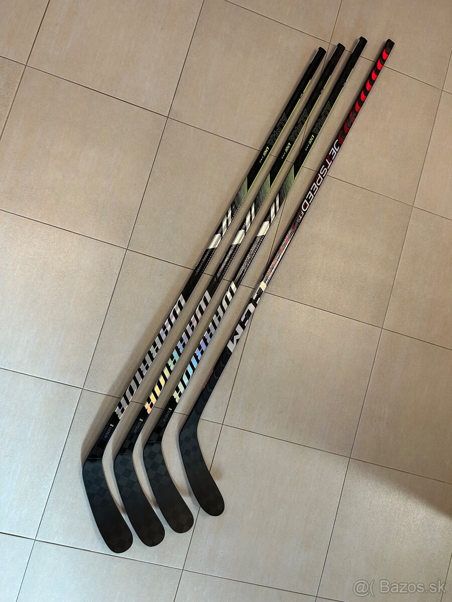 Hokejky Warrior a CCM