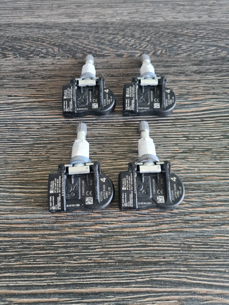 Snímače tlaku/RDKS/4xsada na NISSAN
