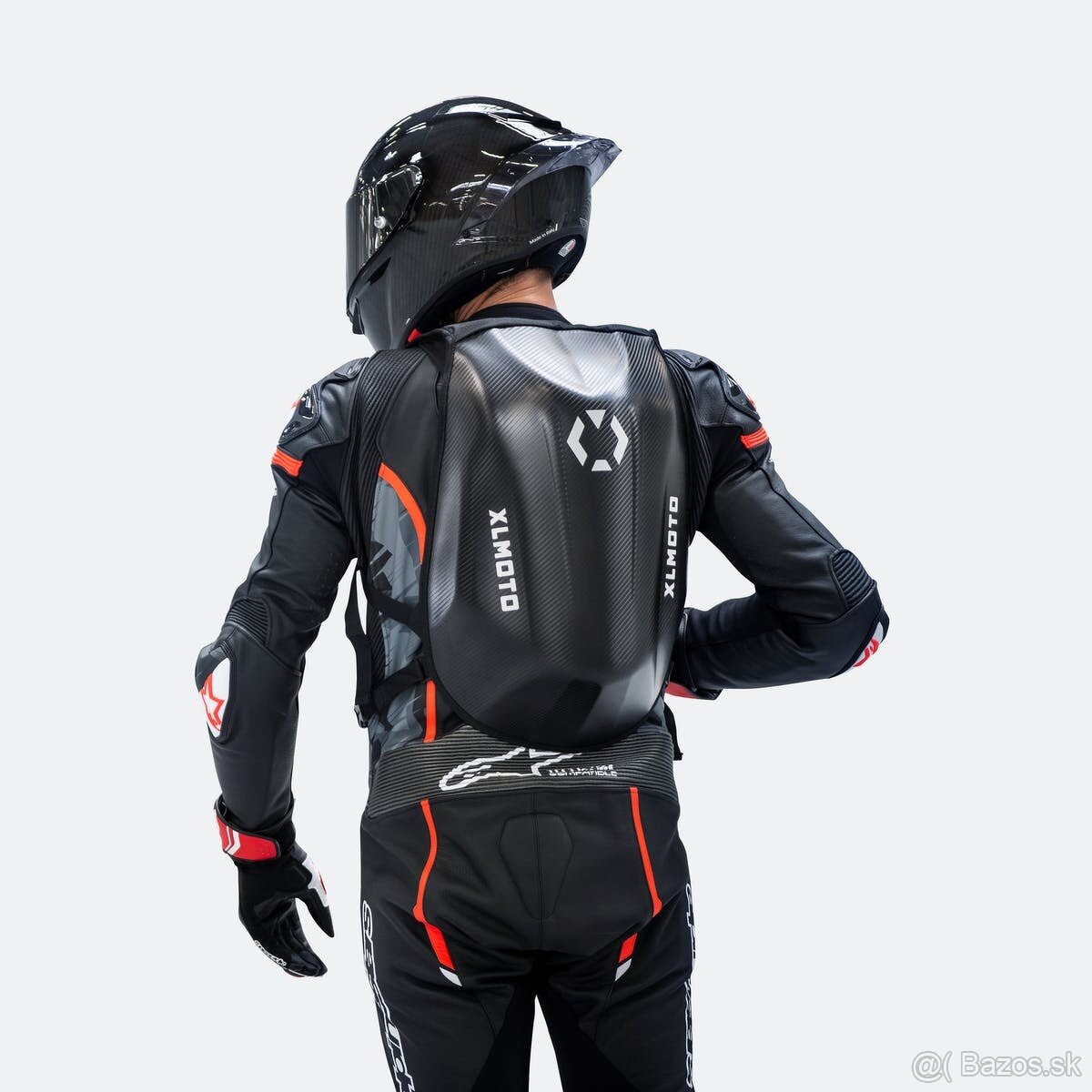 carbon dekor - batoh na motorku / backpack