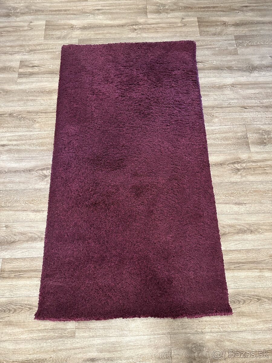 Fialový koberec IKEA Adum 80 x 150 cm