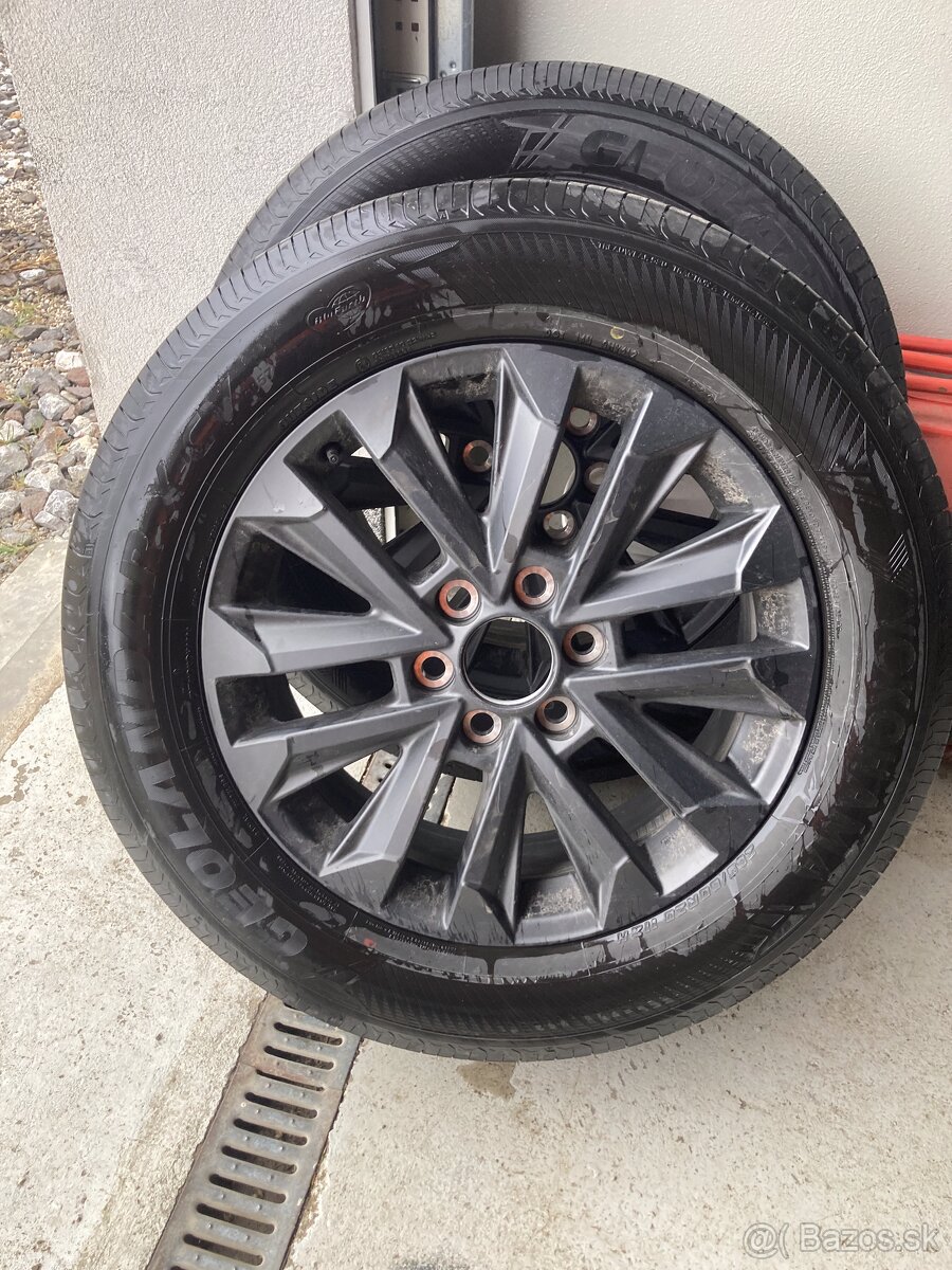 toyota pneu yokohama geolandar x-cv 265/60 r 20 s diskami 5x