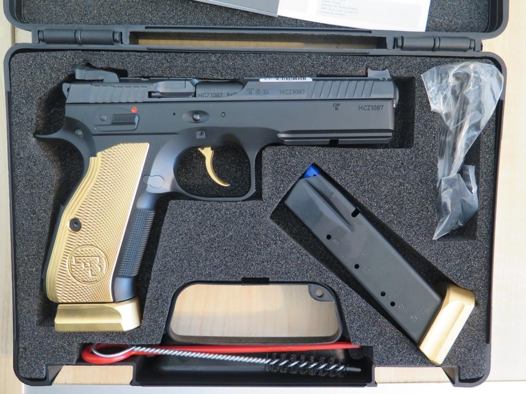 Predám novú pištoľ ČZ Shadow 2 OR limitovaná Gold Edition