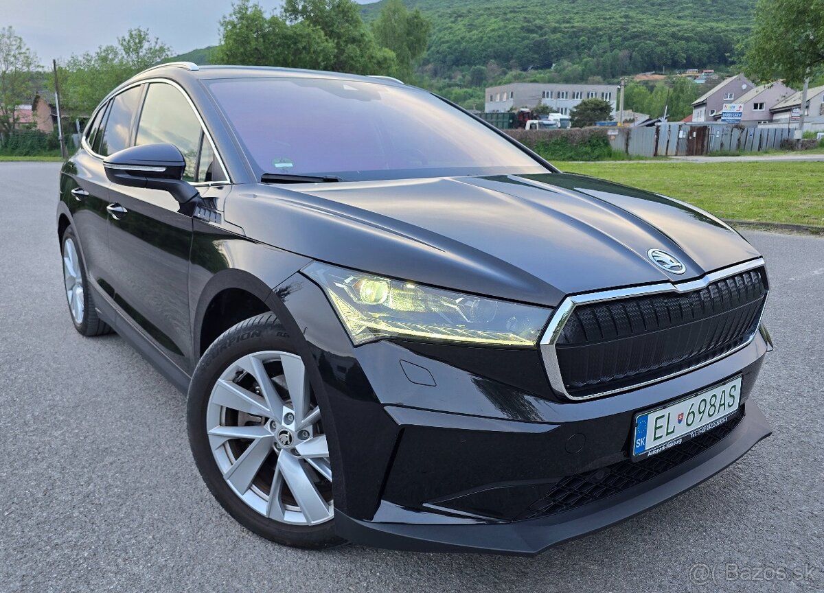 Škoda Enyaq IV 80 / s DPH / baterka v záruke, km 94250.
