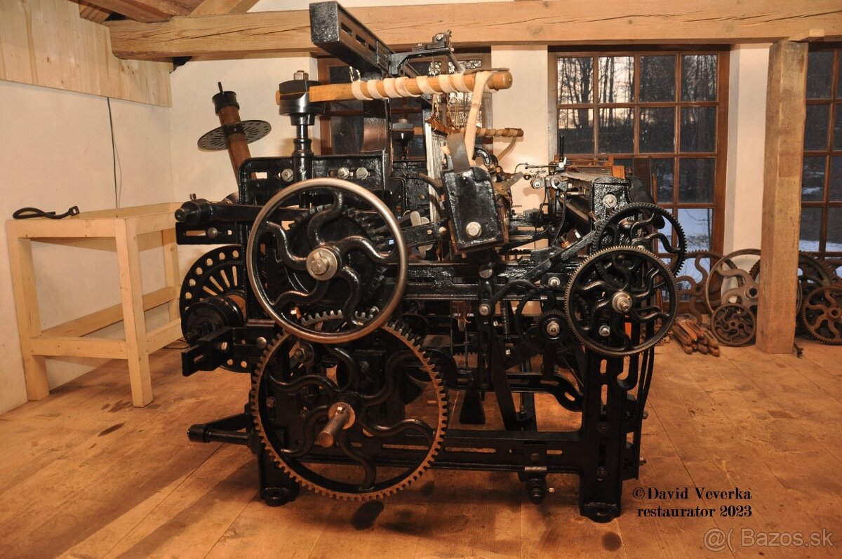 tkalcovský stav mechanický