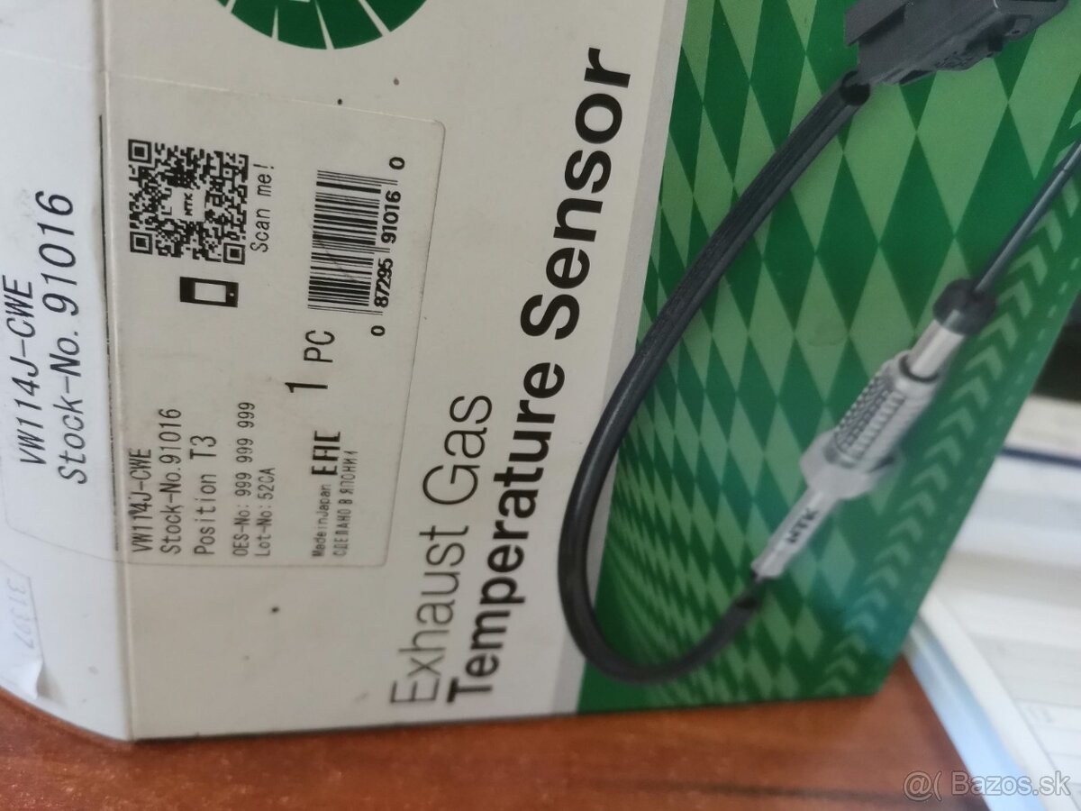 Snímač teploty vyfukových plynov 03L906088 na Tdi CR