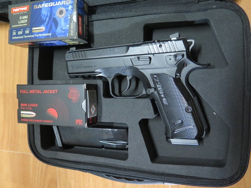 Predám novú samonabíjaciu pištoľ ČZ Shadow 2 OR CARRY Black