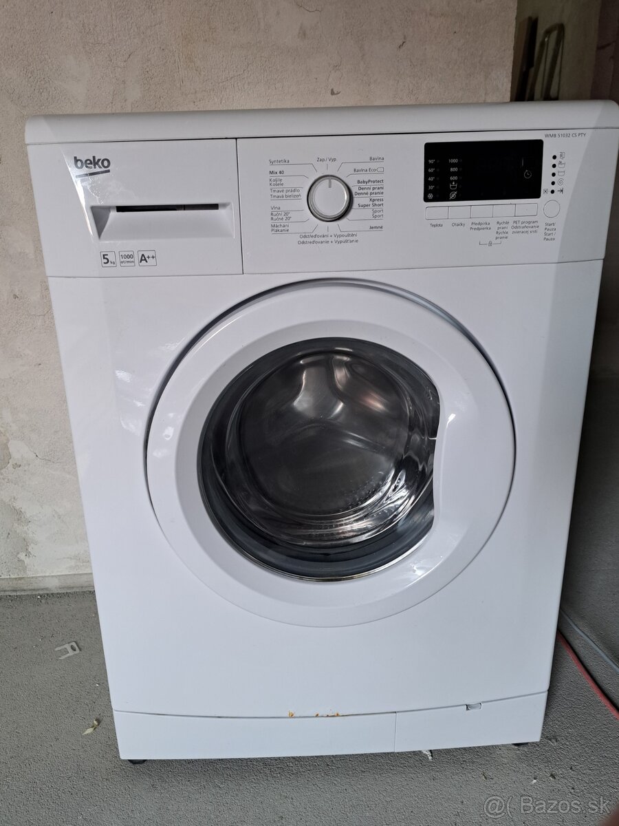 Predám plne funkčnú automatickú práčku Beko