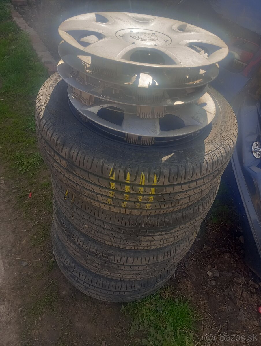5x100 R15 letné kolesá
