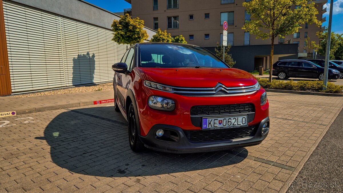 Citroën C3 PureTech 82 Shine 1.majiteľ