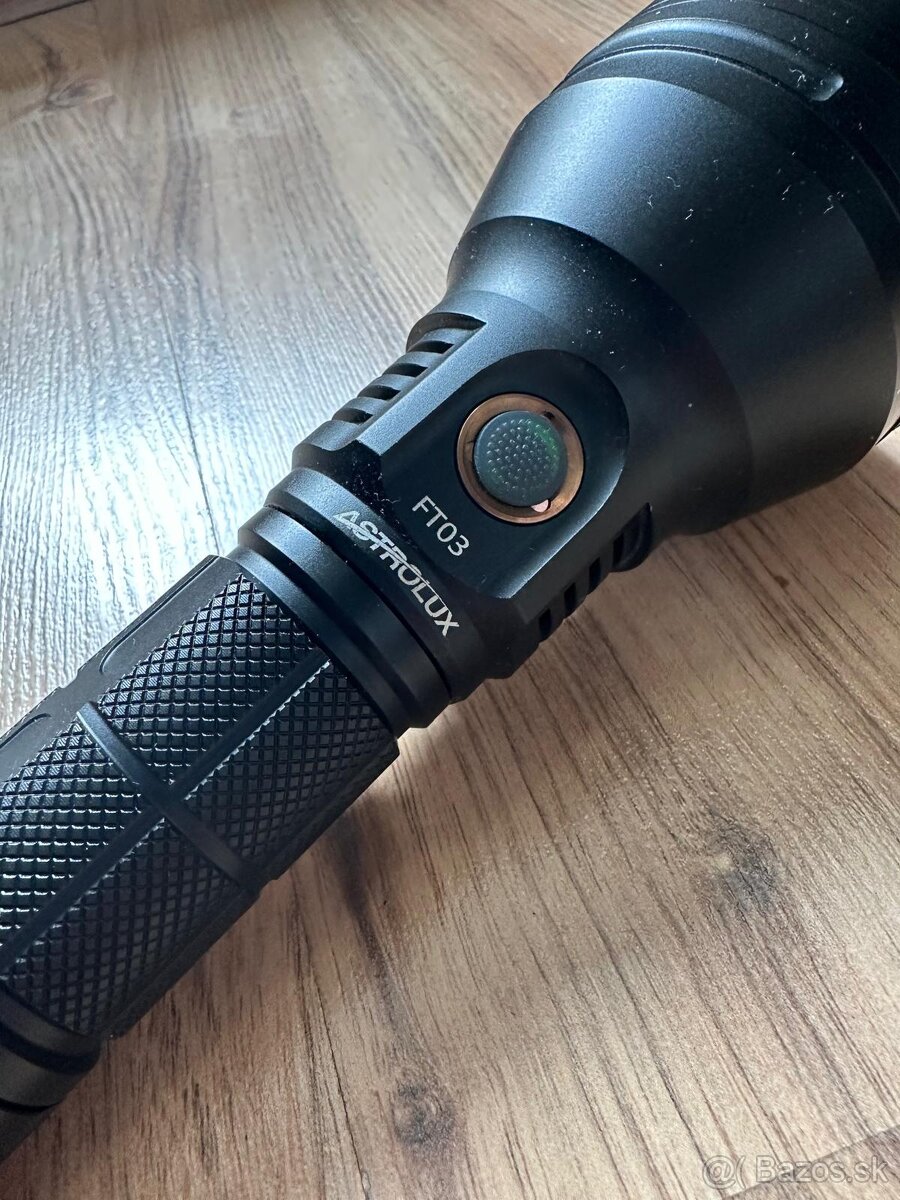 Baterka Astrolux - dosvit cez 620m